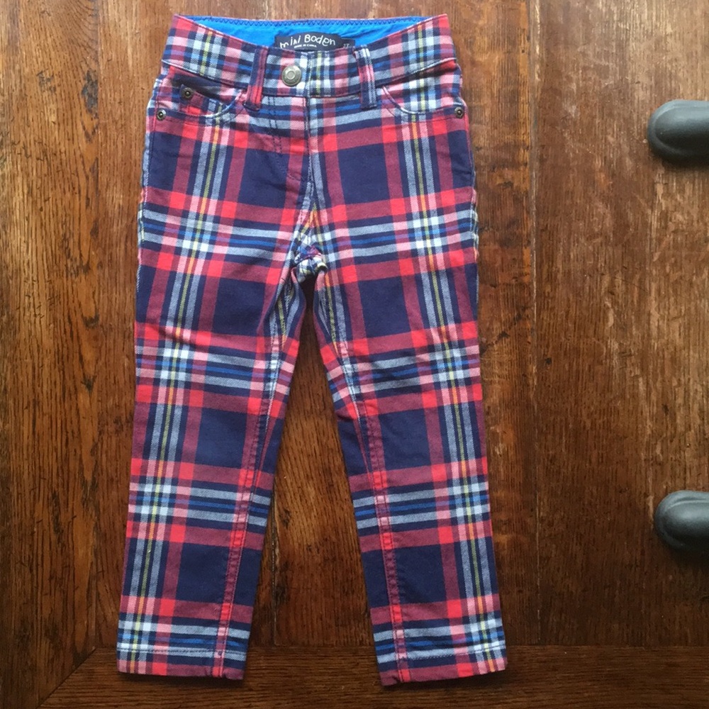 Amazing plaid pants 3t
